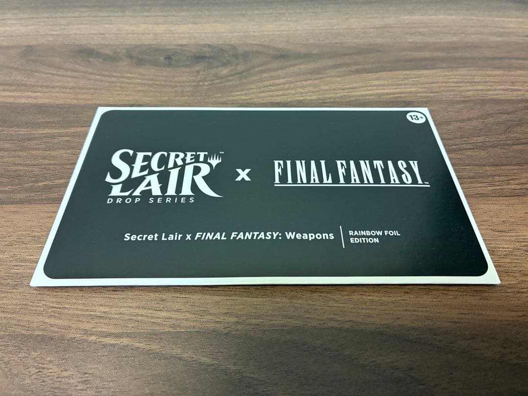 未開封 Secret Lair x FF Weapons FOIL 英語版