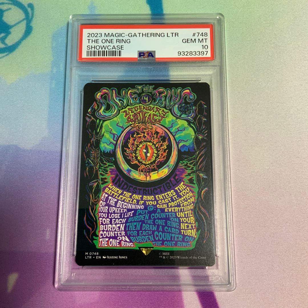 【PSA10】一つの指輪/The One Ring ポスター　MTG