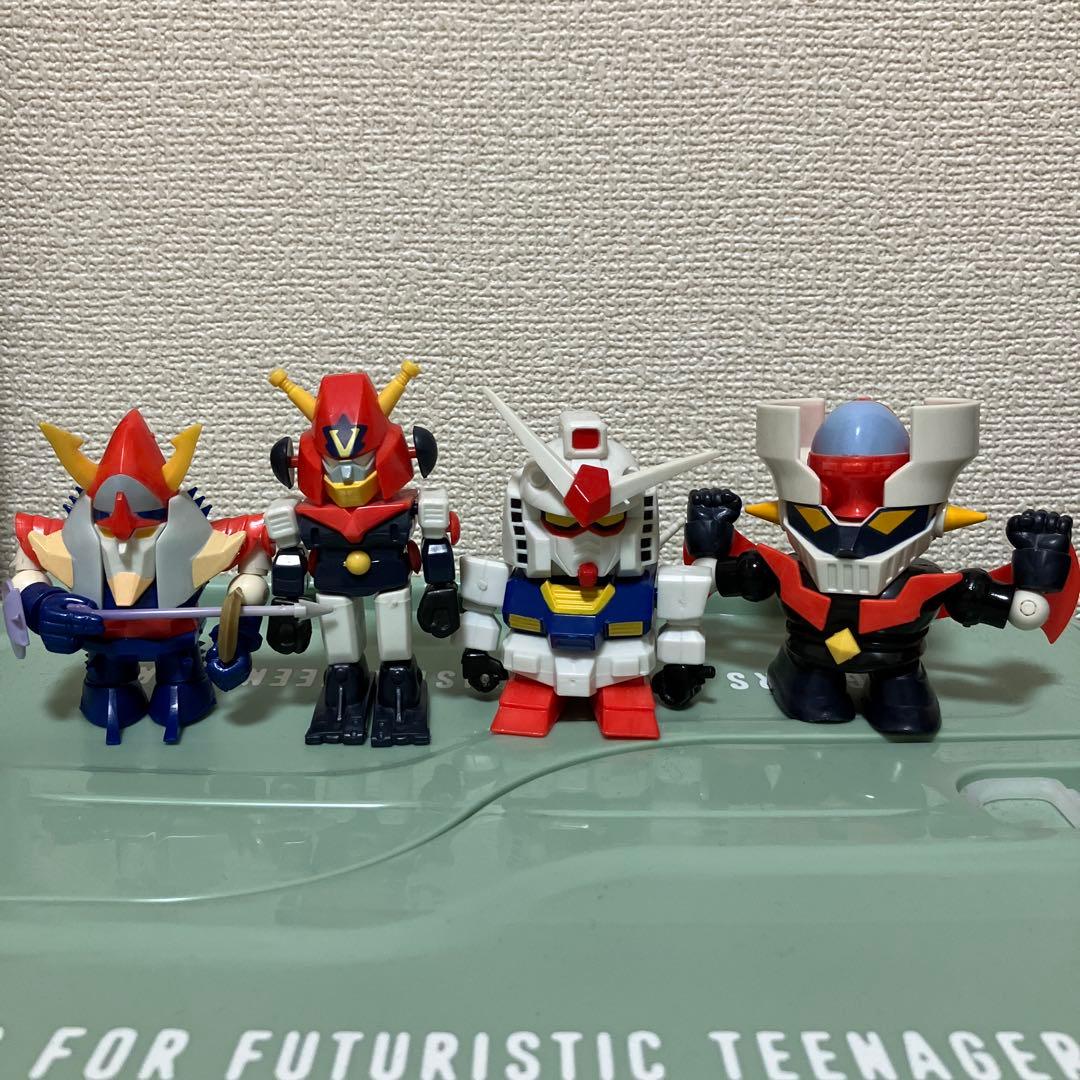 ガンダム　マジンガーZ フィギュア 4体セット
