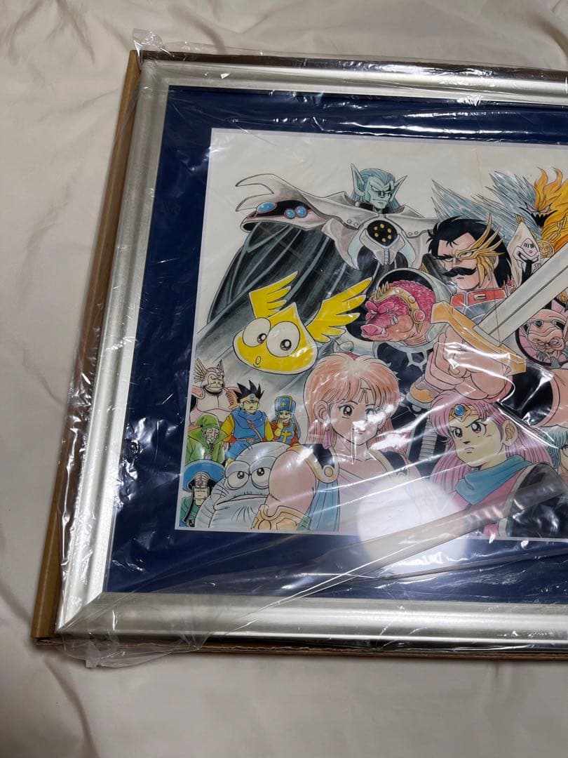 ダイの大冒険　キャラファイングラフ 額装複製原画 1990年