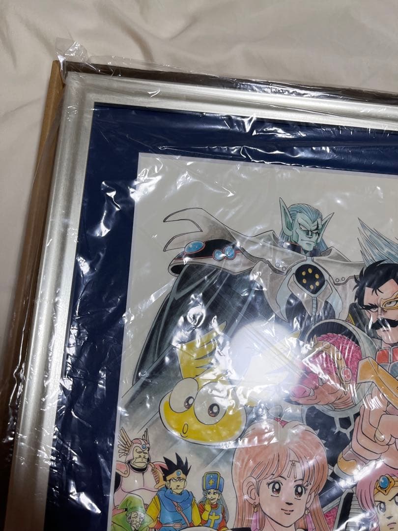 ダイの大冒険　キャラファイングラフ 額装複製原画 1990年