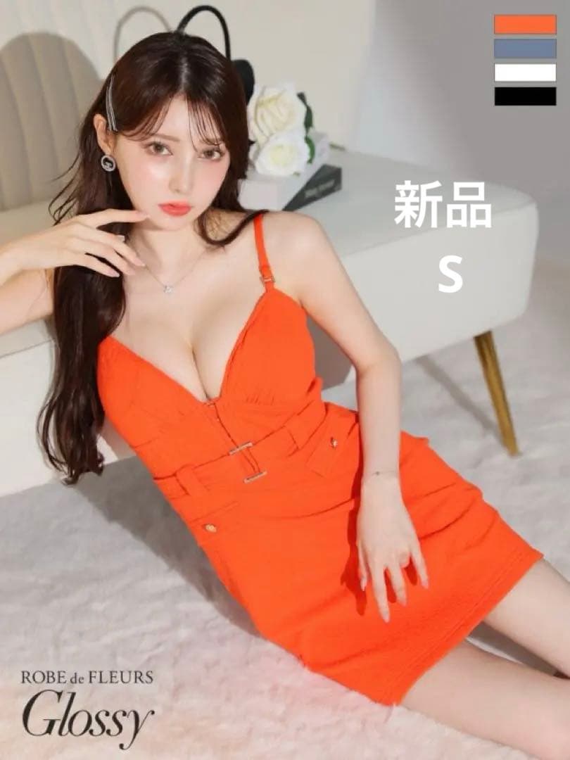 2着おまとめ　robe de fleurs glossy S ドレス シュガー