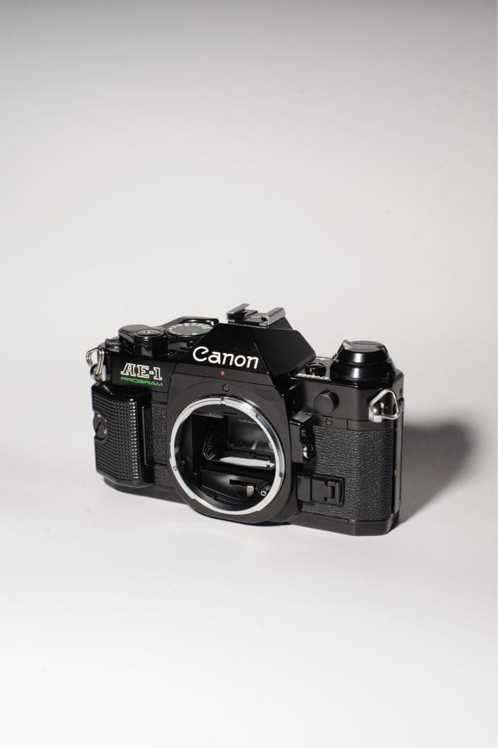 超美品！Canon AE-1 Program ブラック フィルムカメラ