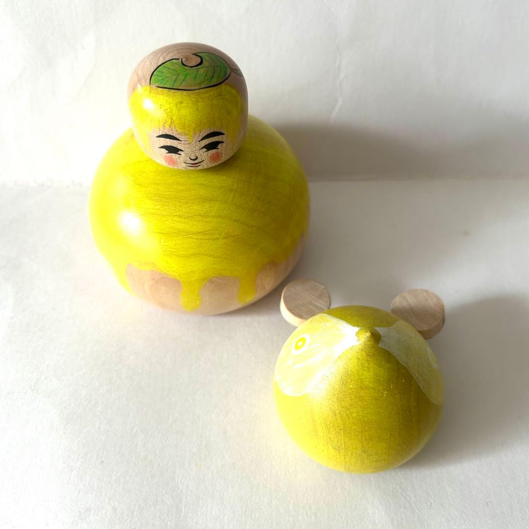 たぬきこけーき レモンフレーバー 林貴俊 石巻こけし