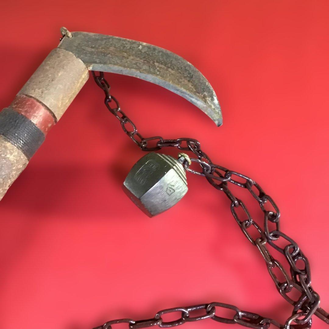 時代鎖鎌　青貝貼　(鎌に刃はありません). s4