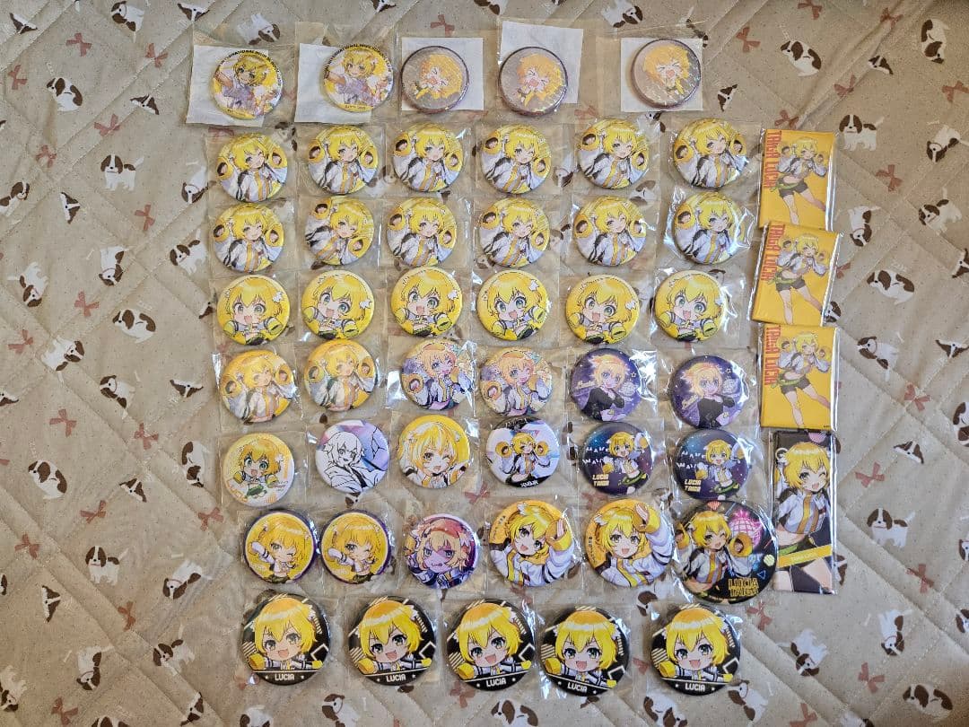 ルキア缶バッジセット