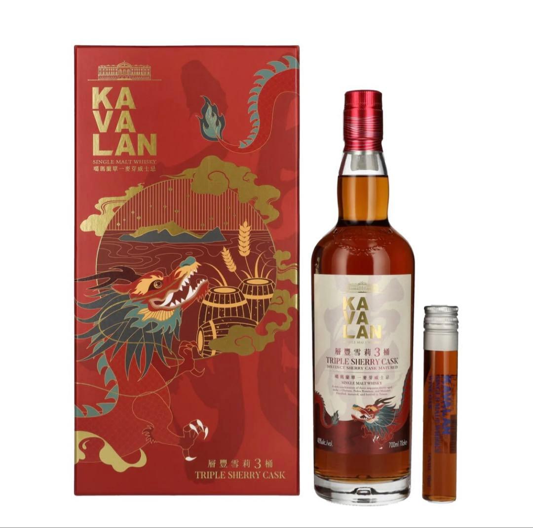 KAVALAN トリプルシェリーカスク 700ml 2024年限定モデル