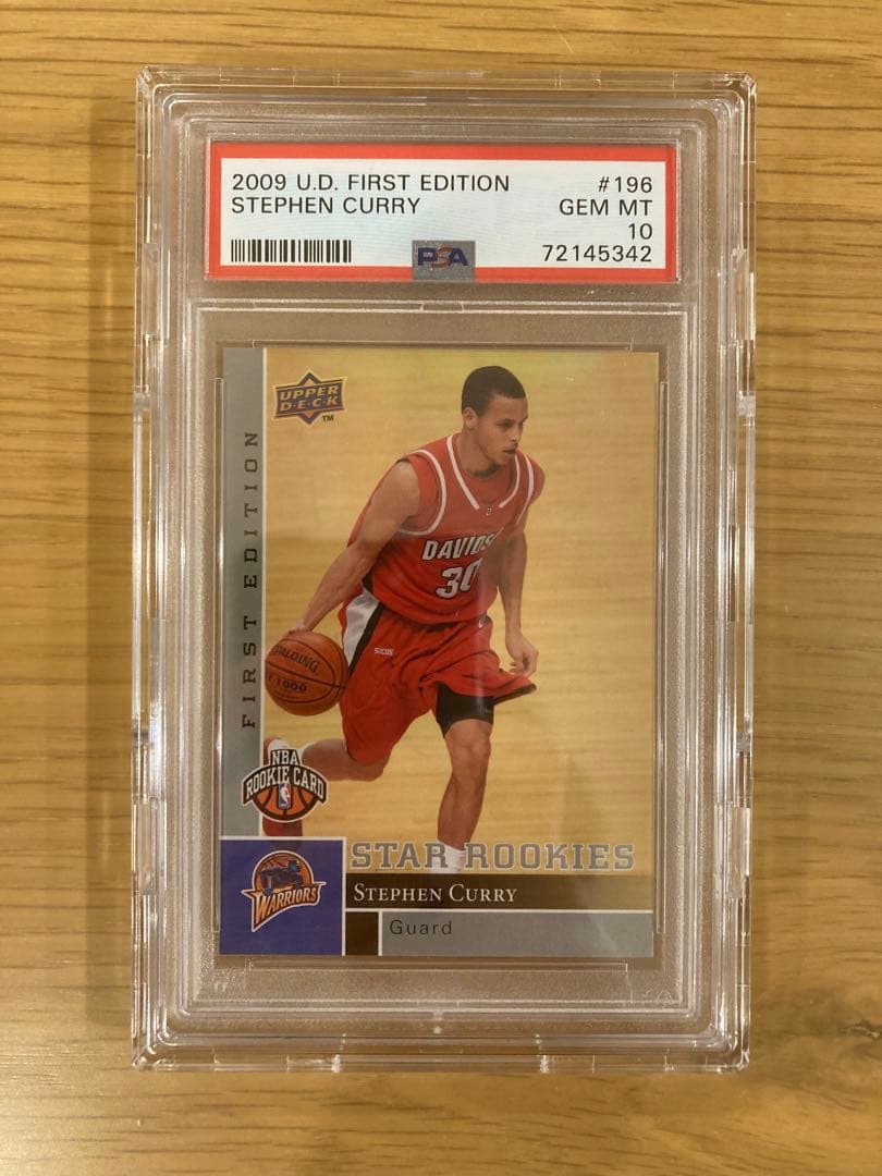 NBAカード　Stephen Curry Rookie PSA 10