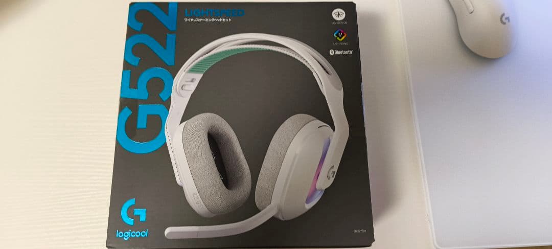 logicool G522 ゲーミングヘッドセット　ホワイト