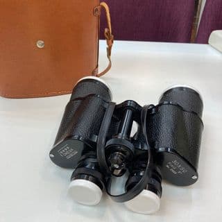 激レア！激安。美品！革製保存ケース付き！アンティークデトックスOMEGA望遠鏡