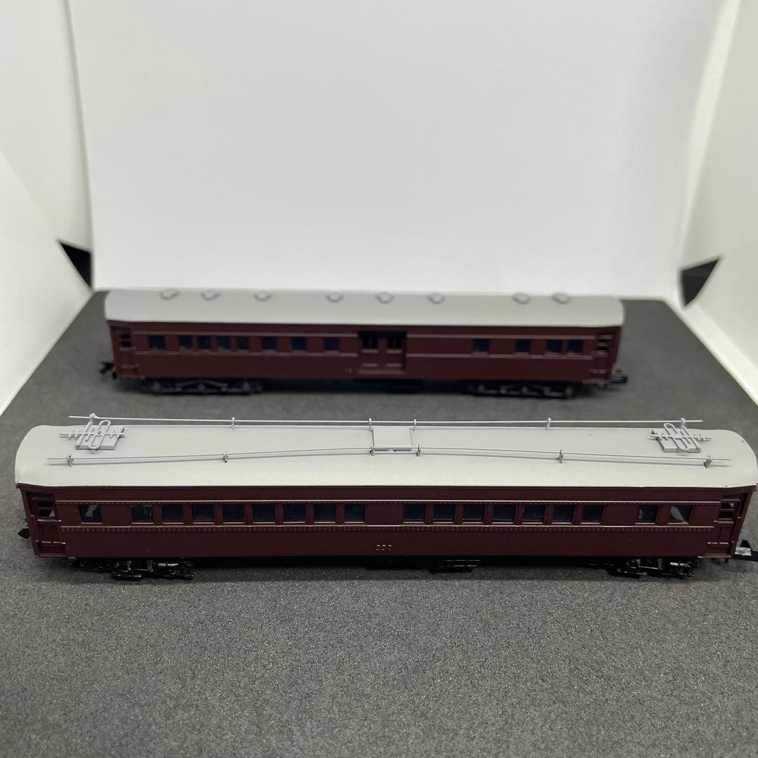 皇室用客車 御料車第一号(新) ワールド工芸 [御料車室内灯点灯] 美品