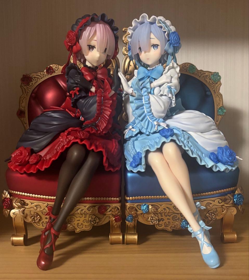 Re:ゼロから始まる異世界生活 レム　ラム　フィギュア　GOTHIC ゴシック