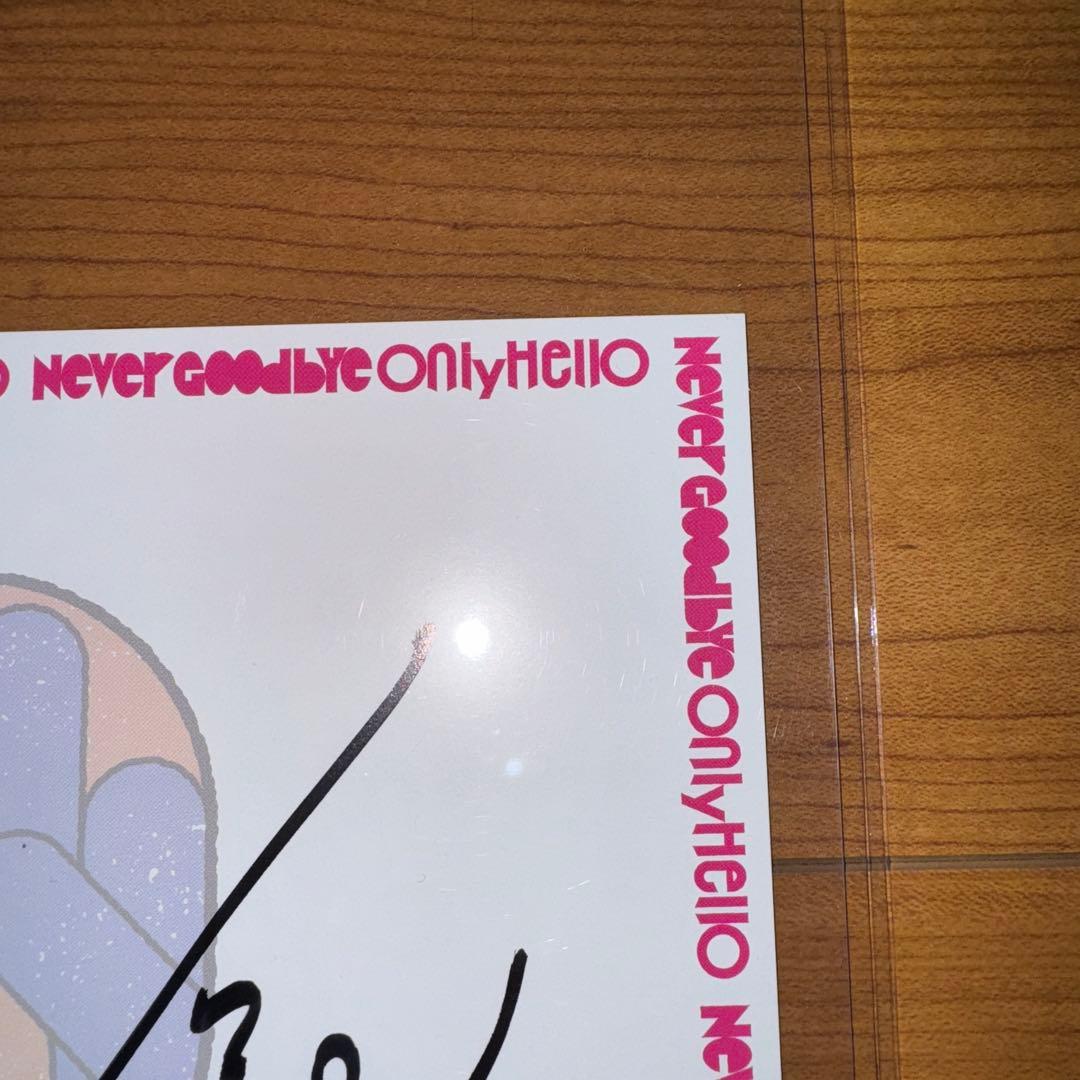 INABA/SALAS サイン色紙 稲葉浩志 イナサラ B’z イナバサラス